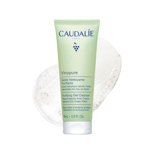 Caudalie Vinopure Pore Purifying Salicylic Acid Gel Cleanser - 75 mL
