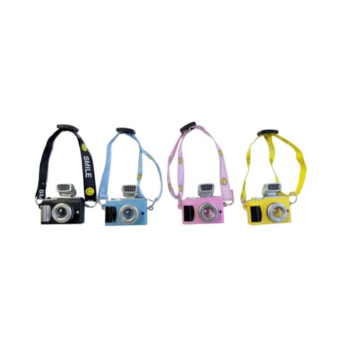 Image of 4 PCS Cameras Toys for labubu ,Dollhouse Decoration Toy Doll Costuem Accessories