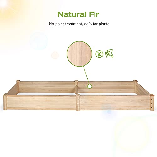 Woodenraisedgardenbed82ftoutdoorgardenboxforvegetableflowerherbinpatiobalconybackyard Urban Country Home Decor Wooden raised garden bed 82 ft outdoor garden box for vegetable flower herb in patio balcony backyard urban country home decor