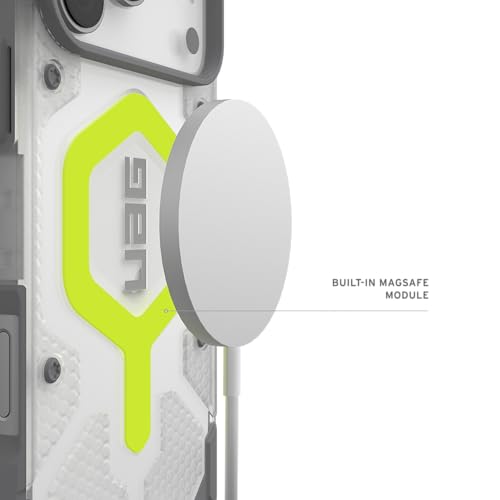 Image of Urban Armor Gear UAG Pathfinder Clear Magnetic Compatible, Rugged Shockproof Anti-Slip Military Grade Protective Case /Cover Designed for iPhone 17 Pro Max (2025) - Ash /Black