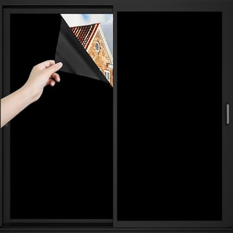 CCIJESW Total Blackout Window Film Cover