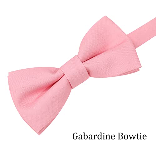 Image of WELROG Classic Pre-Tied Bow Tie for Children & Adults Solid Color Adjustable Bowtie
