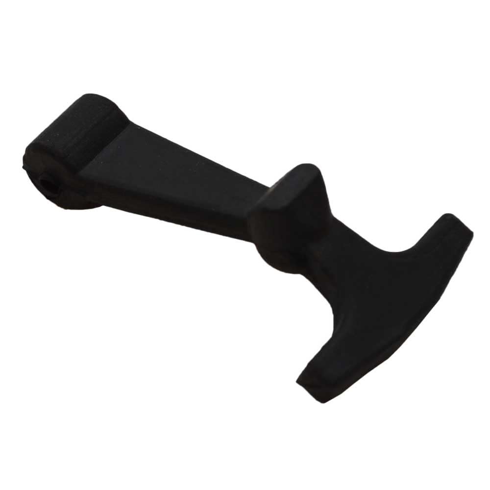 Boat Cooler T-Latch 132-4060 | 4 1/2 x 2 3/8 Inch Black Rubber