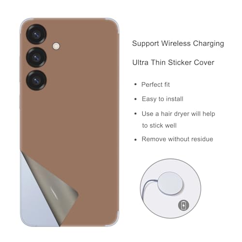 Film Samsung S25 Plus kaki résout le problème des rayures sur le dos et cadre