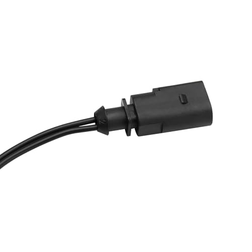 Wjelet 2-Pol Stecker Reparatursatz Kabelbaum 1J0973802, ABS ESP Temperatursensor Ersatzteile, Raddrehzahlsensor mit Kabelbaum, Emperatursensor Ersatzteile kompatibel mit VW Sko-da Se-at A4 A6 A8 Golf