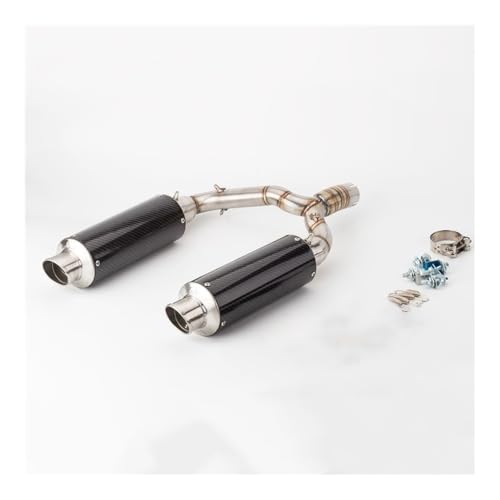 Tubo intermedio de escape para GSR600 GSR400 BK400 silenciador