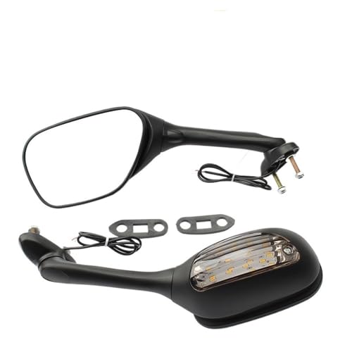 Rétroviseurs moto avec clignotant pour GSXR 600 750 1000 SV650