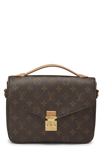 Louis Vuitton, Pre-Loved Monogram Canvas Pochette Metis, Brown