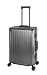 Produktbild Travelhouse Tokyo Alu Reisekoffer Graphit M-66cm Hartschalenkoffer Reisetrolley Suitecase Trolley 2X TSA Zahlenschloss 4 Doppelräder 360° Rollen Vol. 66L