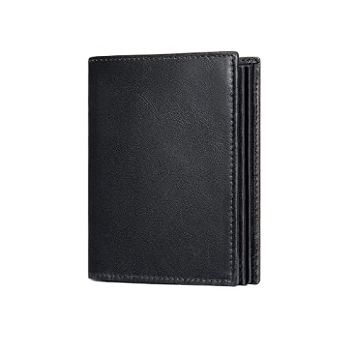 Wallet Thickened Vertical Card Bag Large Capacity Money Clip Name Card Bag(E)