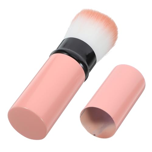 MUSISALY ルースパウダーブラシ チークブラシ アイシャドウ 化粧用 格納式