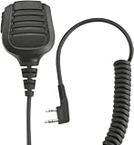 Rugged Radios HM-RH Waterproof Hand Mic and Speaker for Handheld Radios