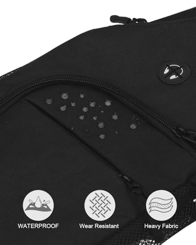 Pritent Waterproof Crossbody Sling Bag