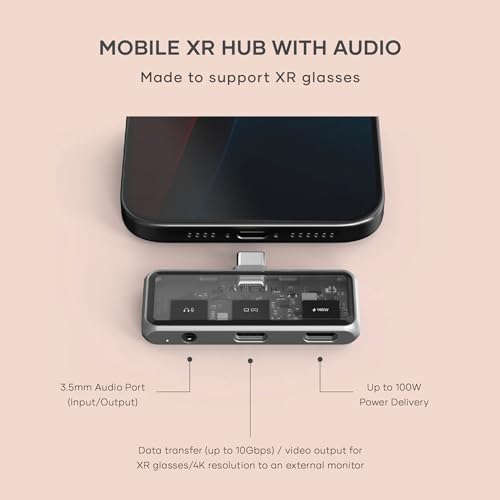 Satechi Caja Externa Mini SSD M.2 NVMe con Hub USB-C y HDMI 4K miniatura 6