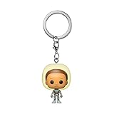 Funko Pop! Keychain: Rick and Morty - Morty with Space Suit, Multicolor, 3 inches