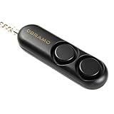 OBRAMO Taschenalarm mit Doppelsirene 3er-Set ideal für Frauen, Kinder und Senioren, Panik Notfall Alarm, Personen Alarm als Schlüsselanhänger, Selbstverteidigung Sirene, 120dB