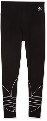 adidas Originals womens Big Trefoil Tights Black Large