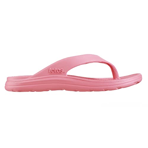 totes Women's Everywear Ara Thong Sandal, Sugar Coral, 11 by totes - Image 5