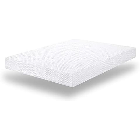 Olee Sleep Twin Mattress, 6 Inch Gel Memory Foam Mattress, Gel Infused for Comfort and Pressure Relief, CertiPUR-US Certified, Bed-in-a-Box, Medium Firm, Twin Size Cover