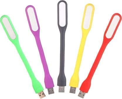 Pack of 5 Mini Adjustable Book USB LED Light Night Lamps for Power Bank, PC Laptop Computer Keyboard (Multicolor) (B0B1DFTTG5) Amazon Price History, Amazon Price Tracker