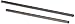 Blade Front and Rear Carbon Fiber Body Mount: 120SR