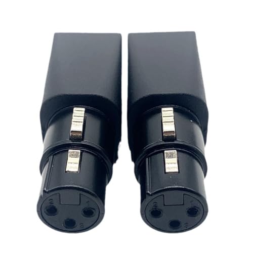 Conectores a RJ45 para cable de audio extensor XLR de 3 pines hembra sin ruido 4