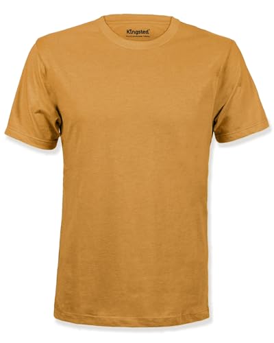 Image of Kingsted T-Shirts for Men Pack - Royally Comfortable - Super Soft Premium Fabric - Well-Crafted Classic Tee