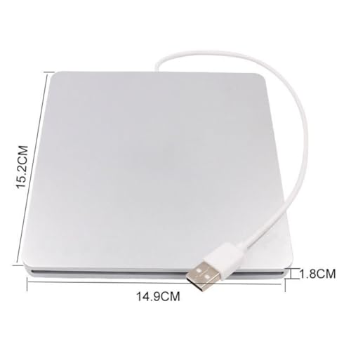 Lectora y grabadora óptica externa USB con DVD RW miniatura 7