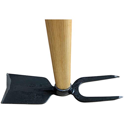 Gartenhacke SHW 53613 mit breitem Blatt und Doppelzinken