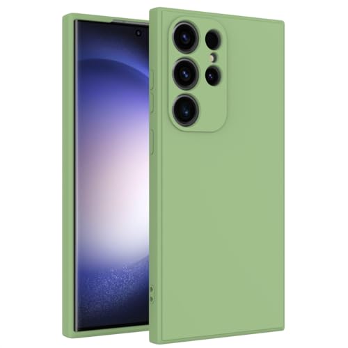 Image of for Samsung Galaxy S24 Ultra Case Green, Scratch Resistant with Soft Touch, Slim Thin Phone Cover for Samsung Galaxy S24 Ultra