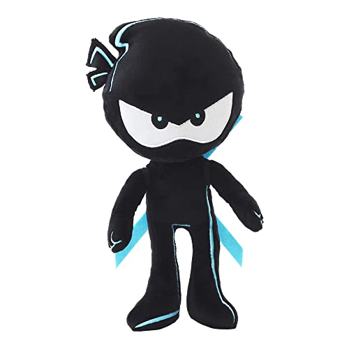 Ninja Kidz TV Plush Buddy – Bryton | 12 Inch Figure | Removable Signature Weapon | Collectable | Great Gift & Fun Toy for Kids