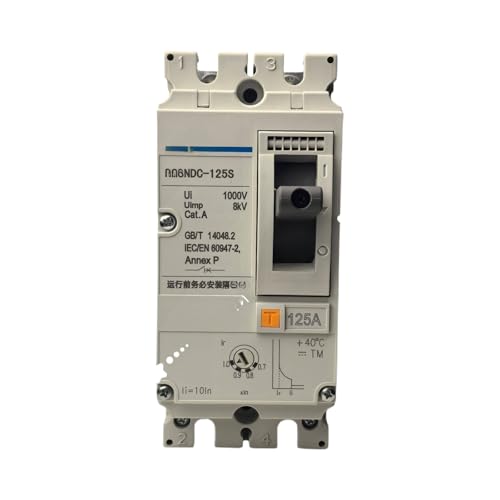 Disjoncteur DC 500V avec coupure haute intensité 160A 200A pour armoire électrique