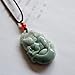 Rat Zodiac Jade Pendant Necklace Year of the Rat Birthday Sweater Chain Birthday Gift