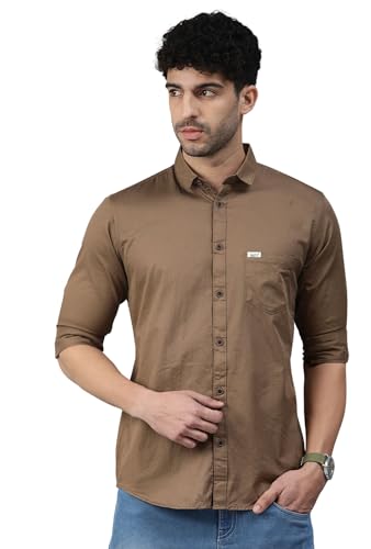 Image of Majestic Man Men Classic Slim Fit Pure Cotton Casual Shirt