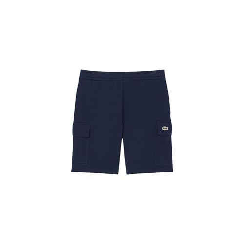 Image of Lacoste Men's Cotton Fleece Cargo Shorts