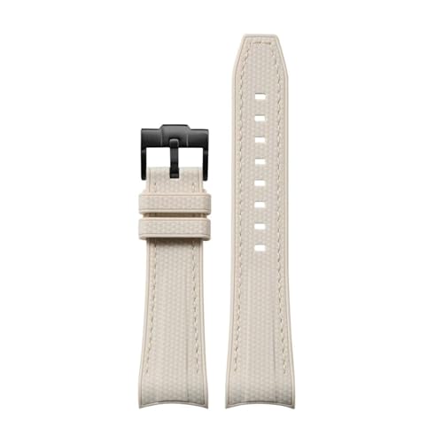 Bracelet sport 22mm en silicone liquide étanche pour natation et quotidien