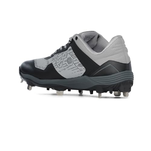 Boombah Viper Pureknit Men's Metal Cleat - Smoke - Multiple Color Options - Multiple Sizes2