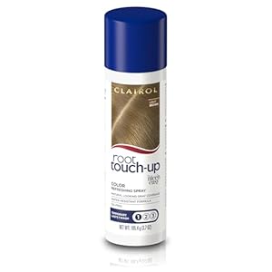 Clairol Root Touch-Up by Nice’n Easy Temporary Hair Coloring Spray, Light Brown Hair Color, Pack of 1