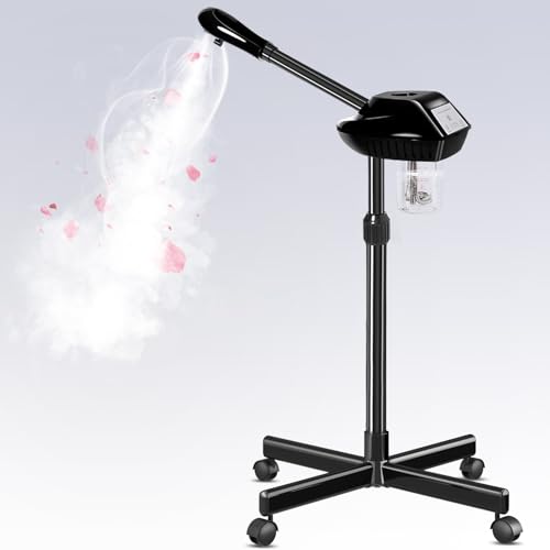 Professional Facial Steamer with More Steam for Deep Cleansing and