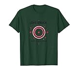 Love Struck Particle Accelerator Science Design T-Shirt, Men, Dark Green, Large