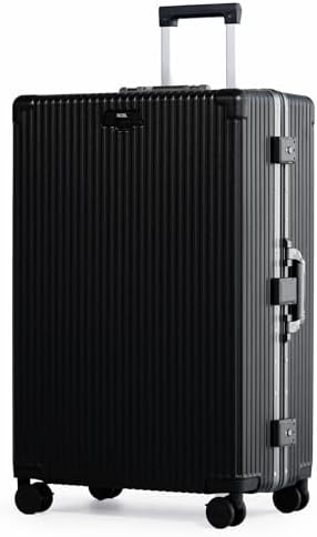 Nobl Travel Zipperless Check in Suitcase, Aluminum Frame, Dual TS...