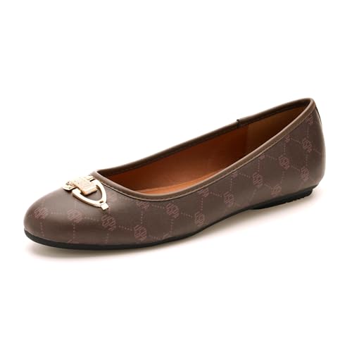 Image of U.S. Polo ASSN. Gloria Tan Ballerinas with Premium Upper