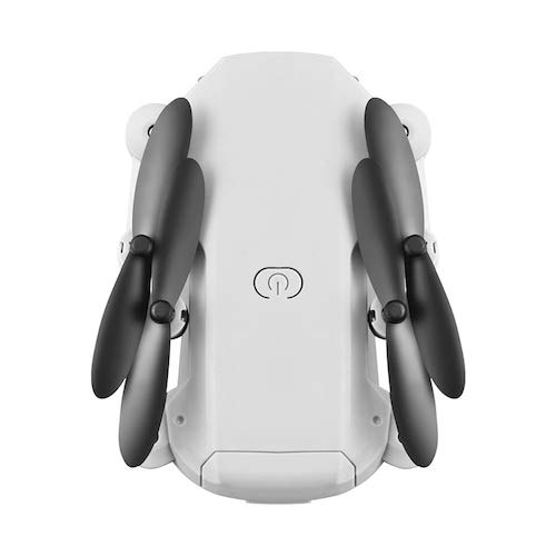 HaiMa Lsrc-Min Mini Wifi Fpv Con 0.3Mp / 5.0 / 4Kmp Hd Cámara Altitude Hold Modo Plegable Rc Drone Quadcopter Rtf - Gris 4K Con Bolsa