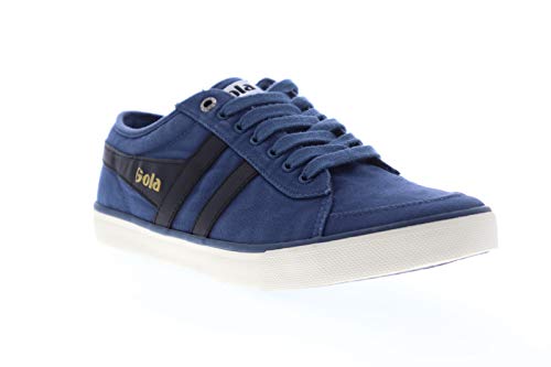 Image of Gola Equipe Suede - Sneakers for Men - Contrasting Wingflash - Heel Return - Durable Cupsole - Low Silhouette