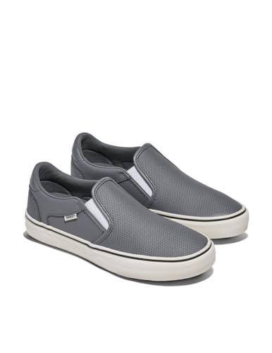 Image of Vans Mens Asher Deluxe Slip-on Shoe | Comfortable Sneakers for Fashion, Walking & Everyday Wear