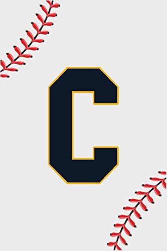Baseball Notebook C: Baseball Letter C Initial Monogram Gift For Baseball Players Journal Note Taking For men, boys and girls 110 Pages 6 x 9 inches