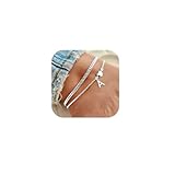 DORANA Anklets for Women Silver Waterproof Initial Anklets with Letter Heart Charm Women Adjustable Ankle Chains Gift for Her Initial Foot Jewelry,A