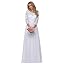 Robe élégante Dentelle Manches 3/4 Ever-Pretty 07412 Robe Soirée Femme Ever- Pretty - Dentelle Manches 3/4 - Style Empire élégant Robe Demoiselle D'honneur