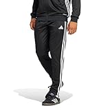 adidas Men's Tiro 25 Essentials Training Pants, Black/White, Large