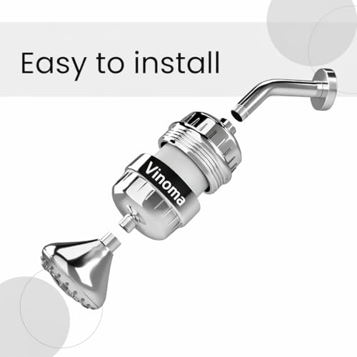 Image of Shower and tap Filter for Hard Water with 15 Stage | Hard Water Softener for Tap | Hard Water Filter (PACK OF 2)